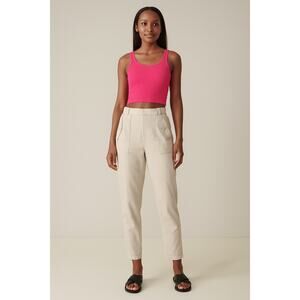 Athleta SZ 12 Voyager Linen Pant Color: Undyed